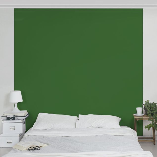 Papel pintado moderno Colour Dark Green