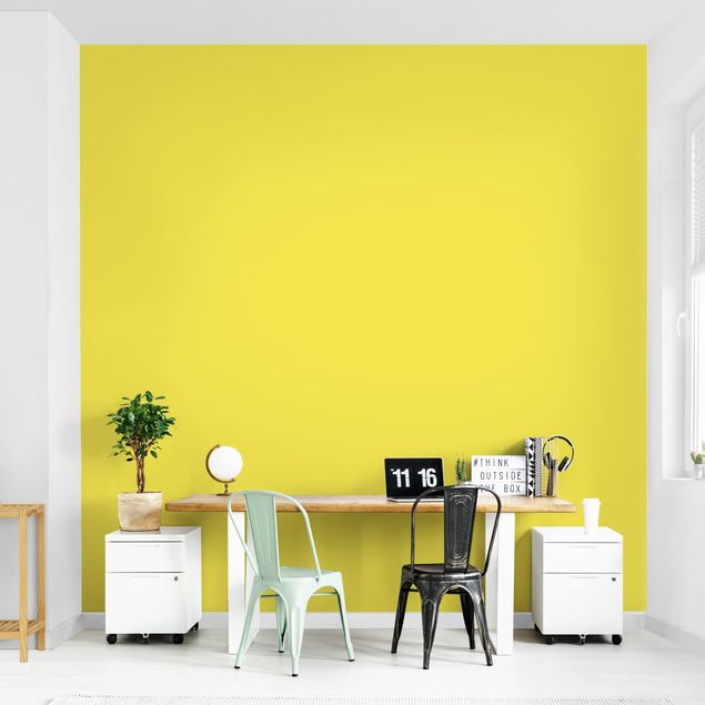 Papeles pintados modernos Colour Lemon Yellow