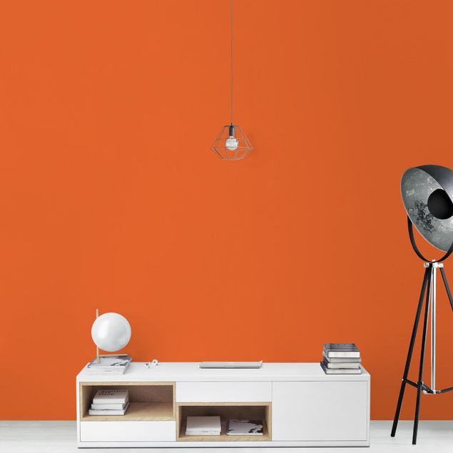 Papel pintado moderno Colour Orange