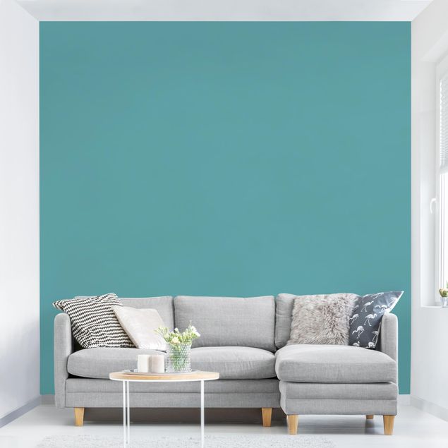 Papel pintado salón moderno Colour Turquoise