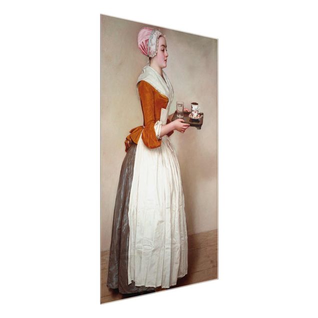 Estilos artísticos Jean Etienne Liotard - The Chocolate Girl