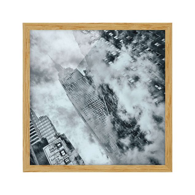 Cuadros ciudades Facade Of The Empire State Building