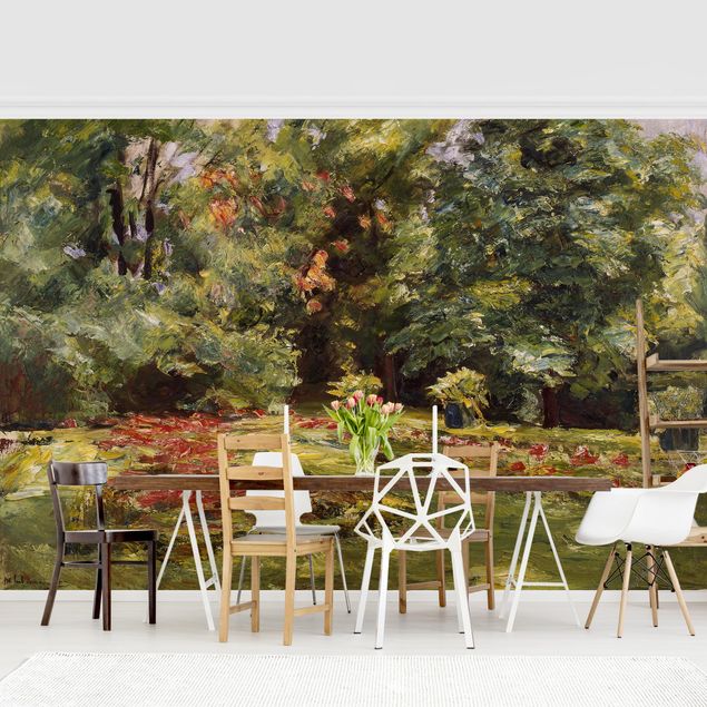 Reproducciones de cuadros Max Liebermann - Flower Terrace Wannseegarten