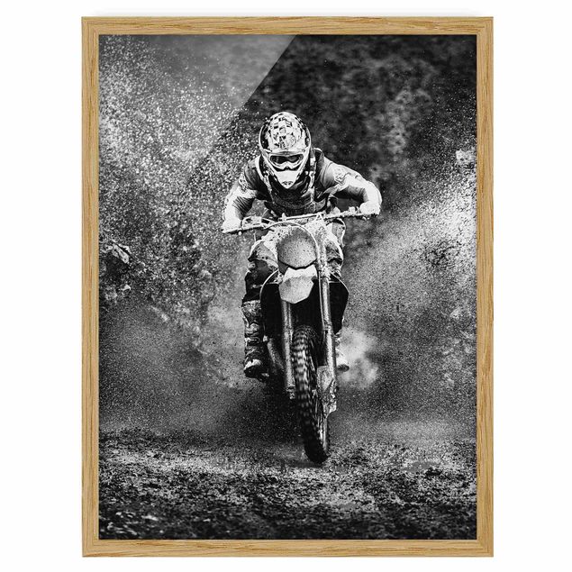 Cuadros de deportes Motocross In The Mud