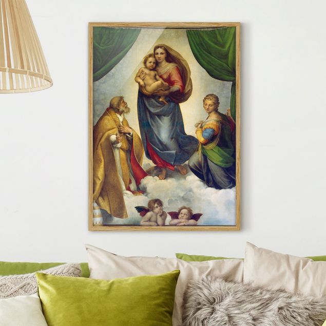 Cuadros Expresionismo Raffael - The Sistine Madonna