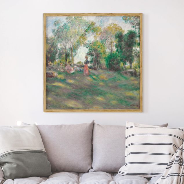 Cuadros Impresionismo Auguste Renoir - Landscape With Figures