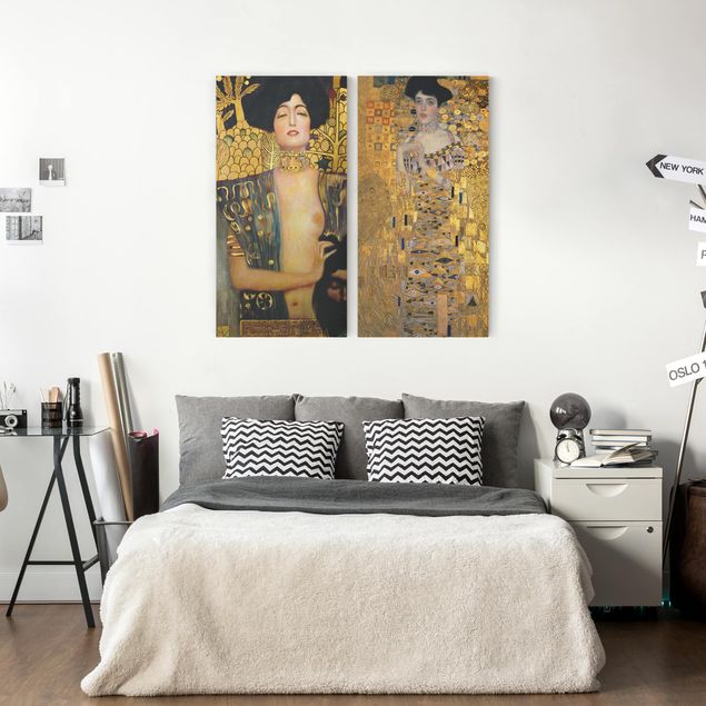 Decoración de cocinas Gustav Klimt - Judith and Adele