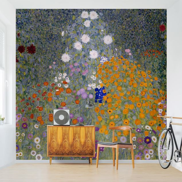 Estilos artísticos Gustav Klimt - Cottage Garden