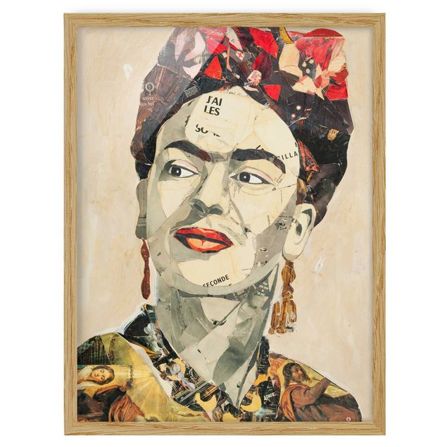 Reproducciónes de cuadros Frida Kahlo - Collage No.2