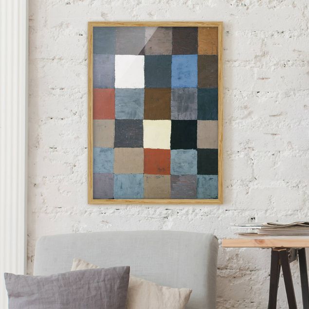 Decoración en la cocina Paul Klee - Color Chart (on Gray)