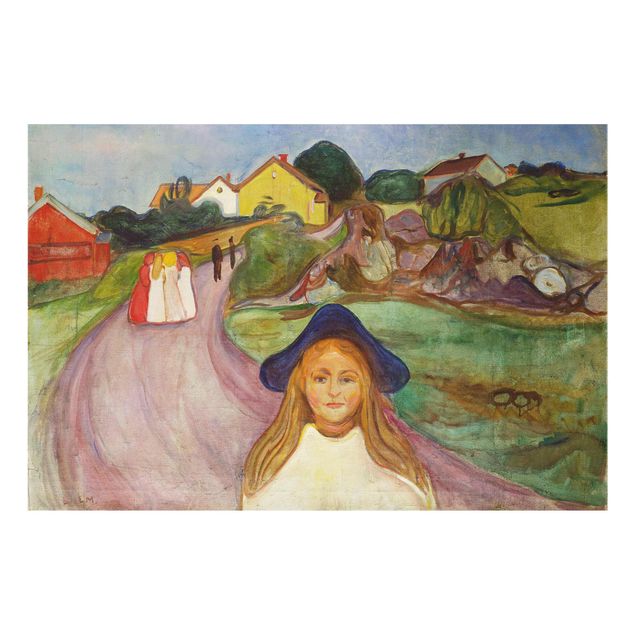 Cuadros famosos Edvard Munch - White Night
