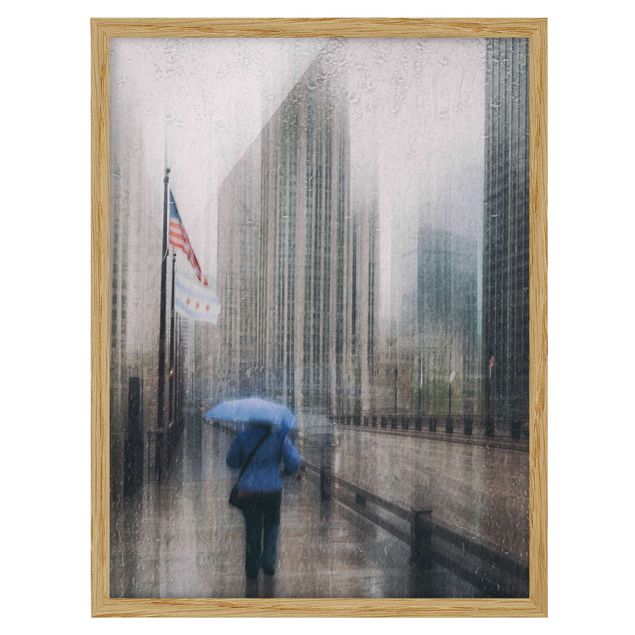 Cuadros de retratos Rainy Chicago