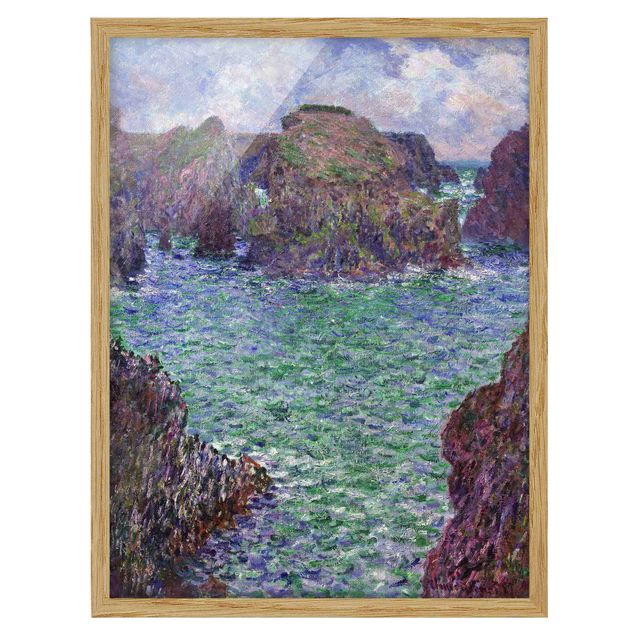 Láminas cuadros famosos Claude Monet - Port-Goulphar, Belle-Île