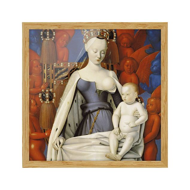 Estilos artísticos Jean Fouquet - Madonna and Child