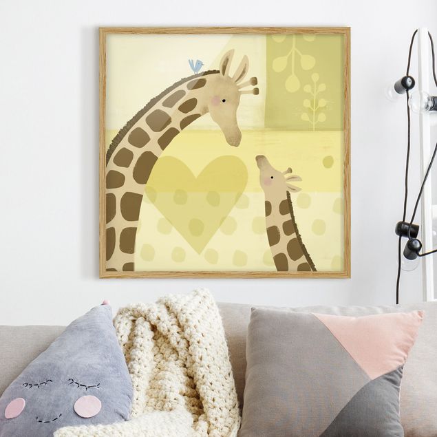 Decoración habitacion bebé Mum And I - Giraffes