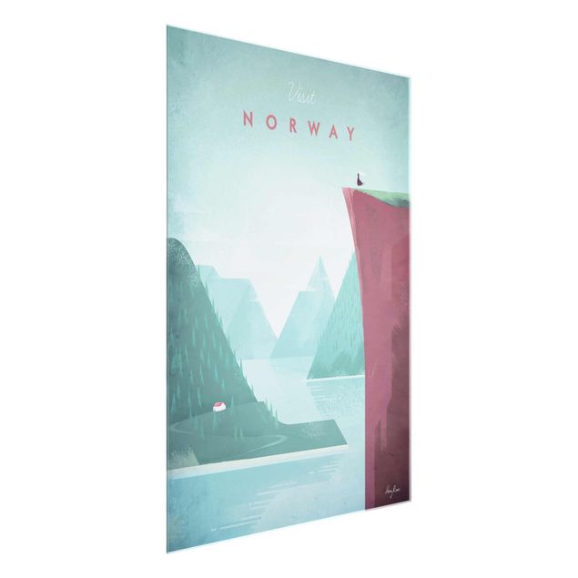 Cuadros de paisajes naturales  Travel Poster - Norway