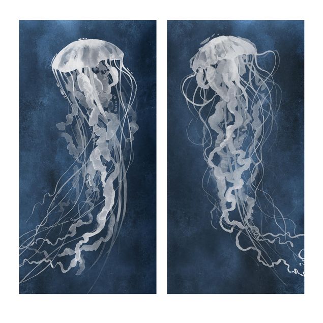 Cuadros Jellyfish Dance Set I
