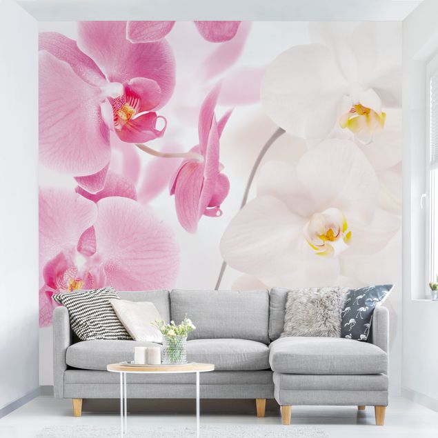 Papel pintado orquídeas Delicate Orchids