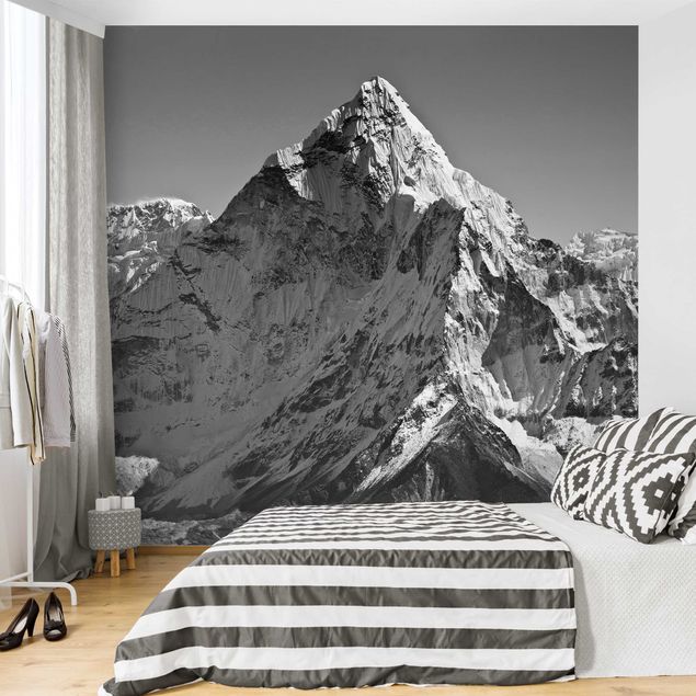 Papel pintado en blanco y negro The Himalayas II