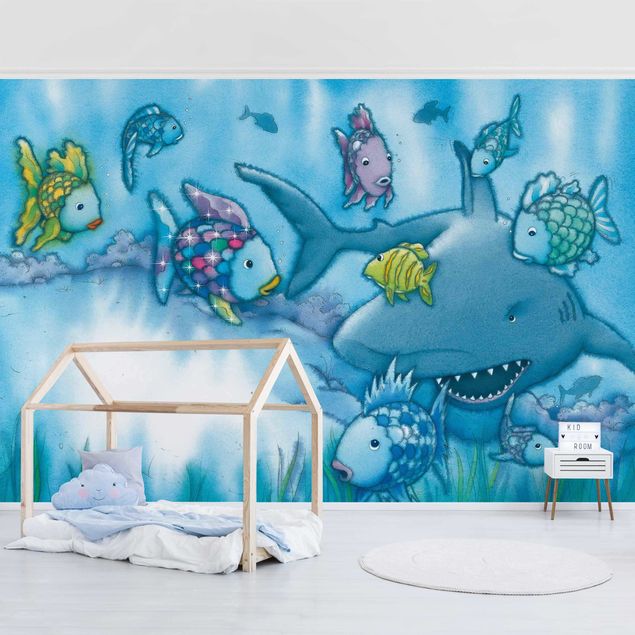 Decoración habitación infantil The Rainbow Fish - Shark Attack