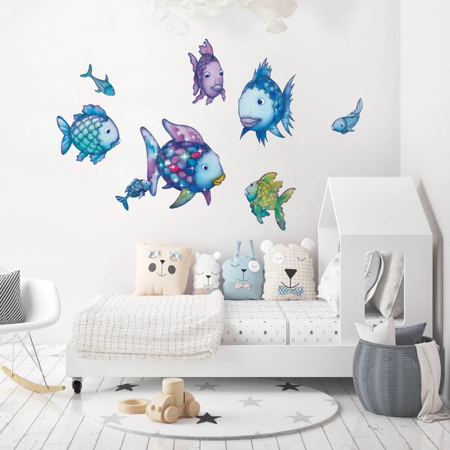 Vinilos pared animales The Rainbow Fish - Paradise Under Water