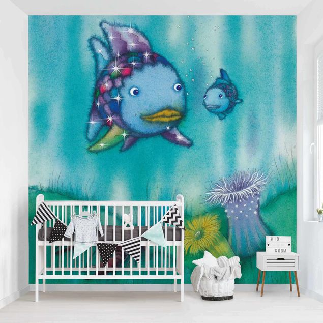 Papel pintado peces The Rainbow Fish - Two Fish Friends Out And About