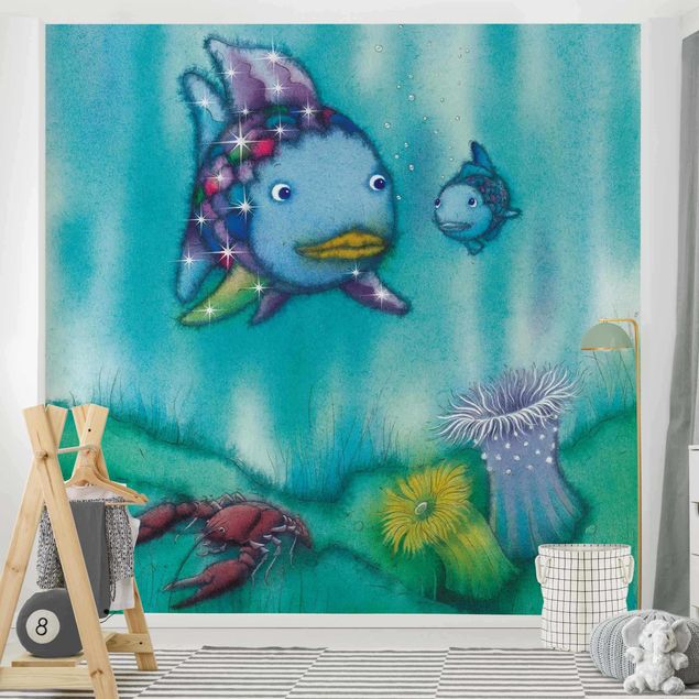 Papel pintado paisajes The Rainbow Fish - Two Fish Friends Out And About