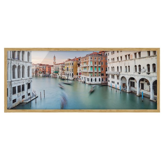 Cuadros modernos Grand Canal View From The Rialto Bridge Venice