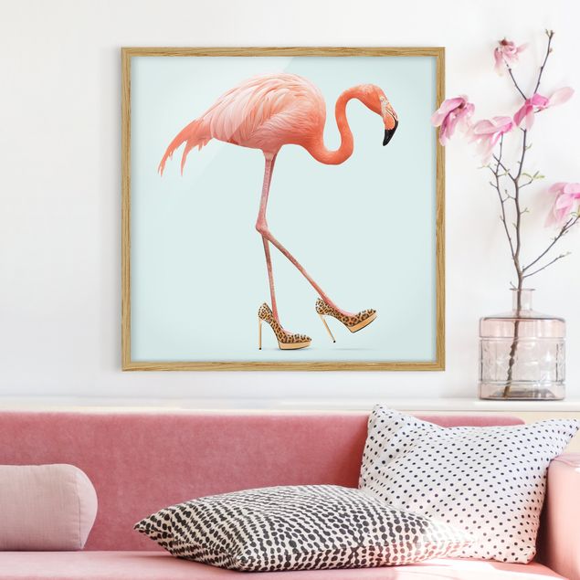 Decoración cocina Flamingo With High Heels