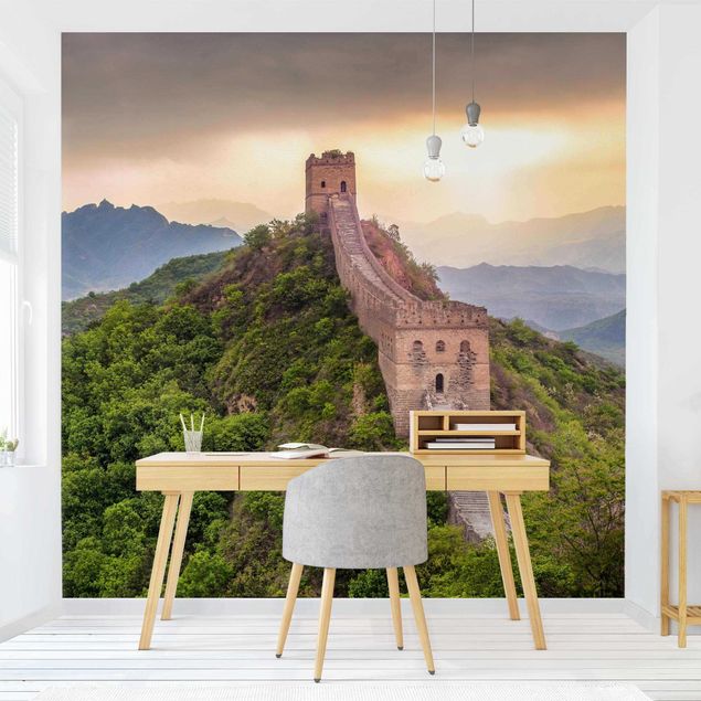 Papel pintado montañas infantil The Infinite Wall Of China