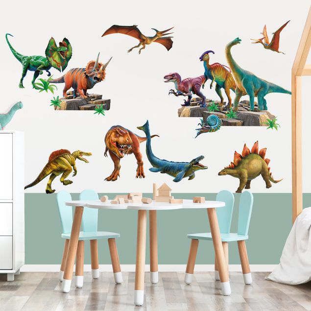 Cuadros de P.D. Moreno Dinosaur Mega Set