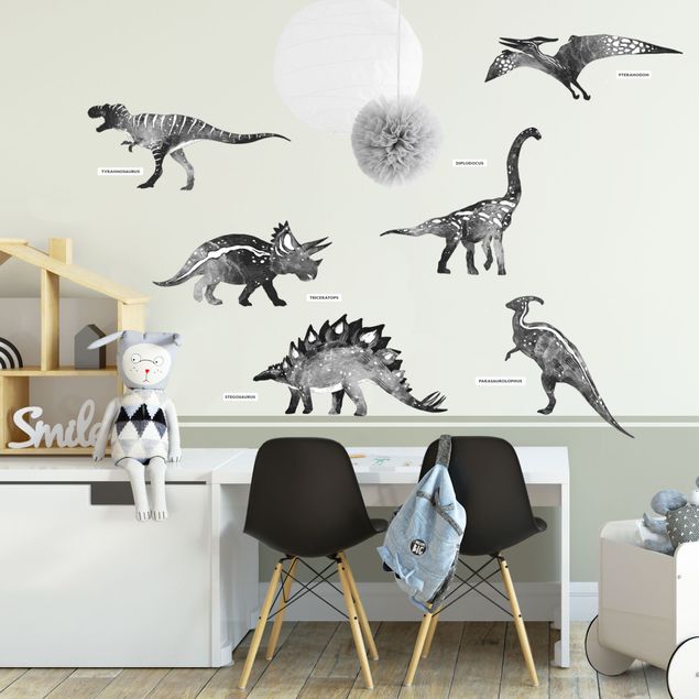 Vinilos animales Dinosaur silhouette