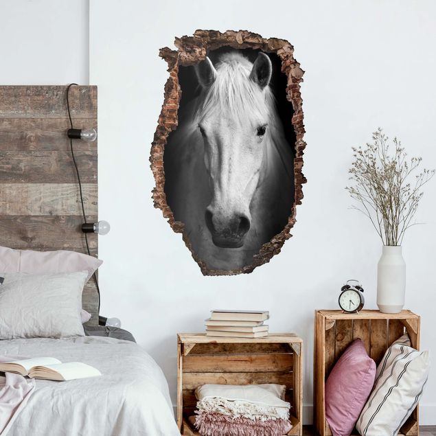 Vinil para pared 3d Dream of a horse