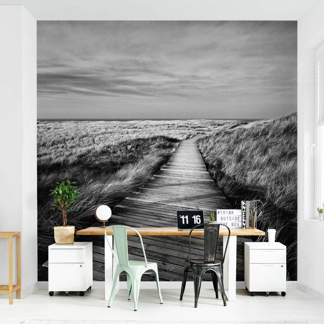 Papel pared 3d Dune Path On Sylt II