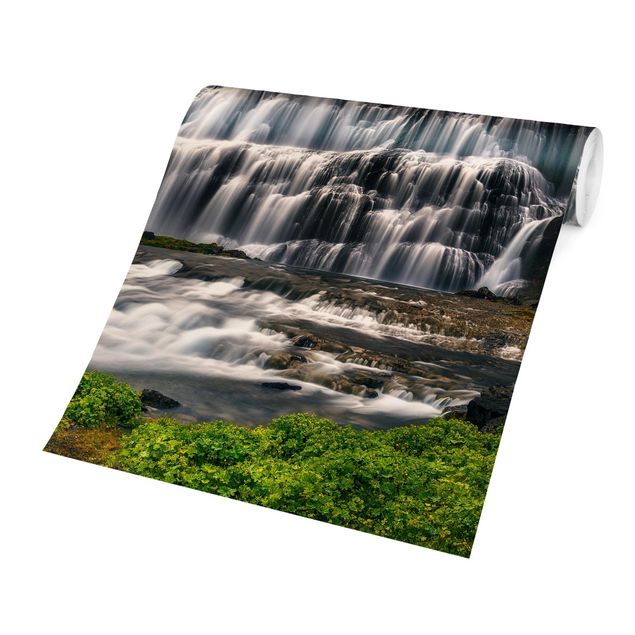 Papel pintado paisajes Dynjandi Waterfall