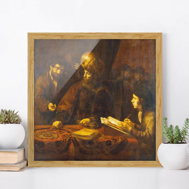 Cuadros barrocos Rembrandt Van Rijn - Parable of the Labourers