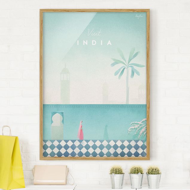 Cuadros asiaticos Travel Poster - India