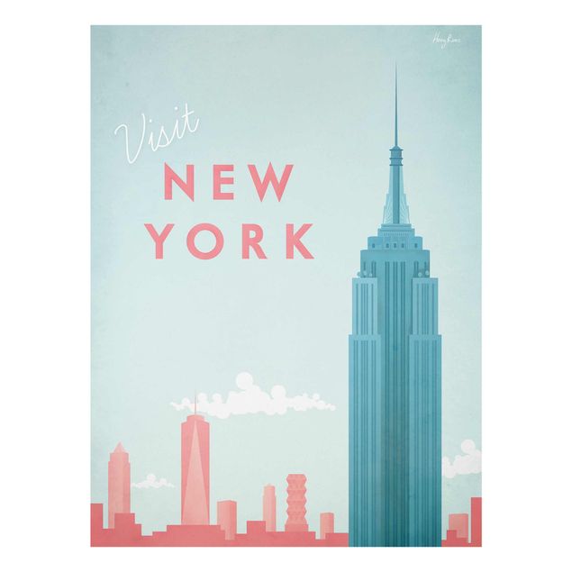 Cuadros ciudades Travel Poster - New York