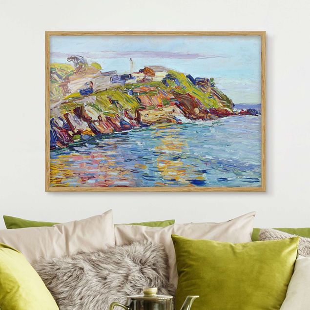 Cuadros expresionistas Wassily Kandinsky - Rapallo, The Bay
