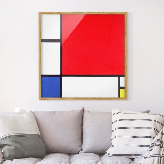 Cuadros Impresionismo Piet Mondrian - Composition With Red Blue Yellow