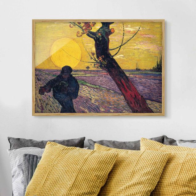 Decoración de cocinas Vincent Van Gogh - Sower With Setting Sun