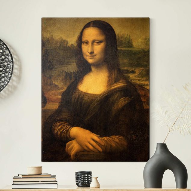 Lienzos de Italia Leonardo da Vinci - Mona Lisa