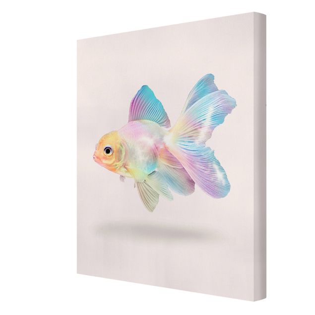 Lienzos de animales Fish In Pastel