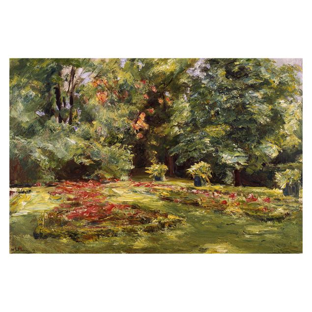 Papel pintado paisajes Max Liebermann - Flower Terrace Wannseegarten