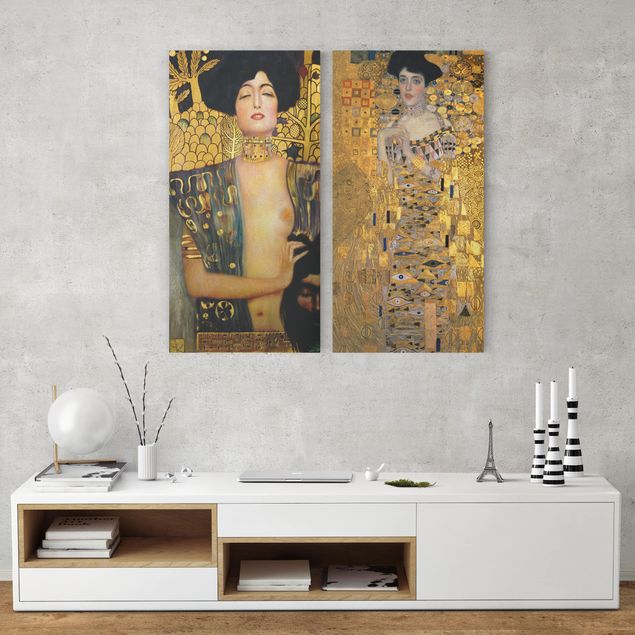 Reproducciones de cuadros Gustav Klimt - Judith and Adele