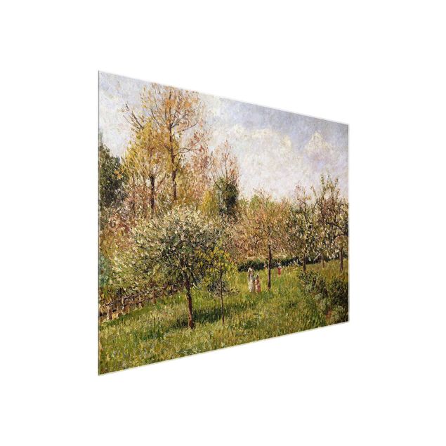 Cuadros puntillismo Camille Pissarro - Spring In Eragny