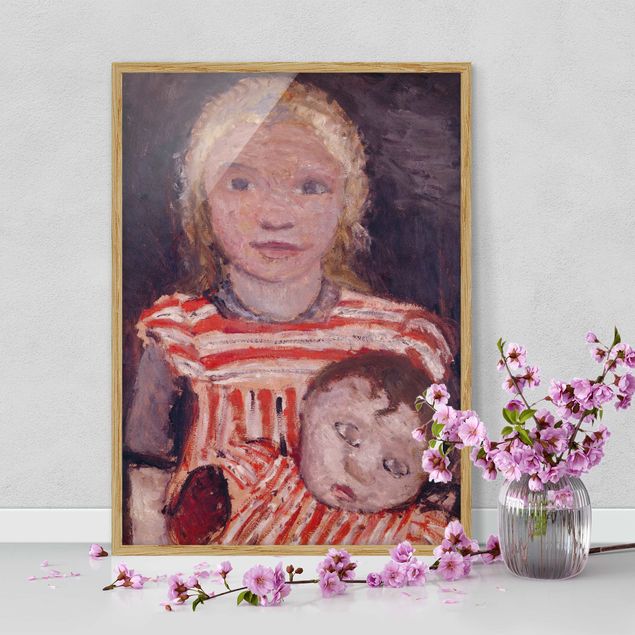 Cuadros de Expresionismo Paula Modersohn-Becker - Girl with Doll