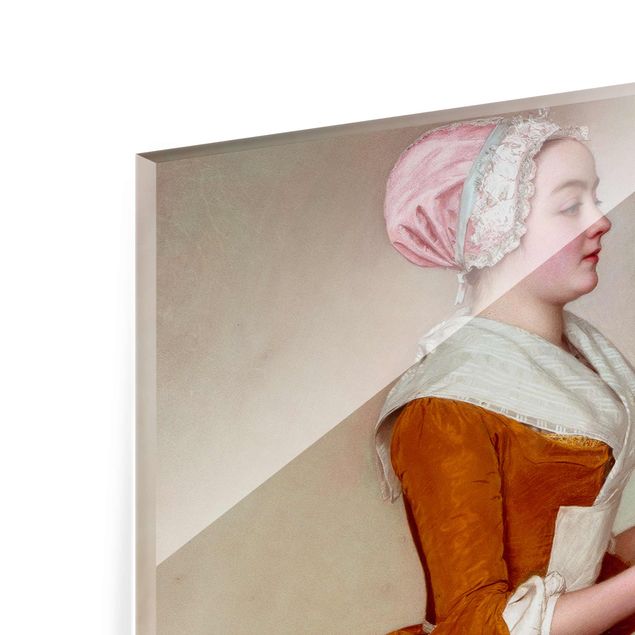 Cuadros retratos Jean Etienne Liotard - The Chocolate Girl
