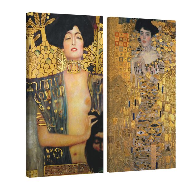 Estilos artísticos Gustav Klimt - Judith and Adele