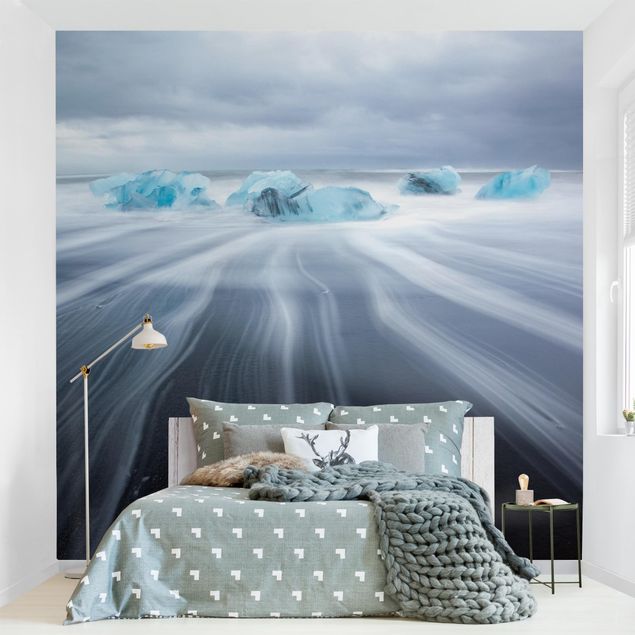 Papel pintado azul Frozen Landscape